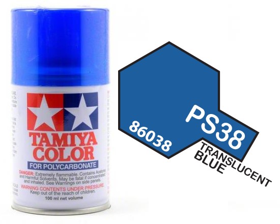 Tamiya PS38 Translucent Blue