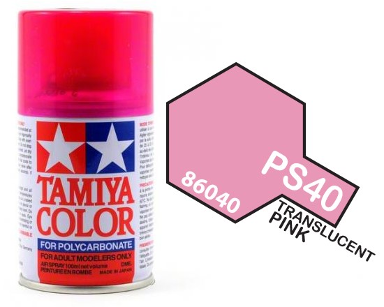 Tamiya PS40 Translucent Pink