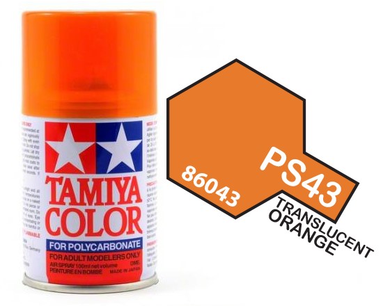 Tamiya PS43 Translucent Orange