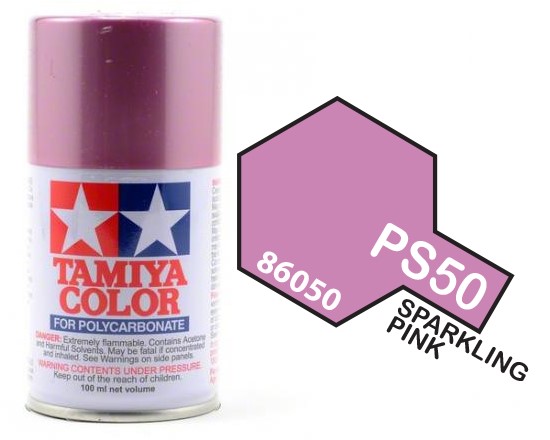 Tamiya PS50 Sparkling Pink Anodized Aluminium