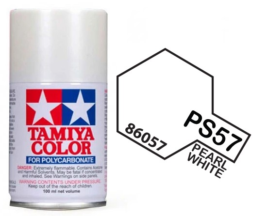 Tamiya PS57 Pearl White