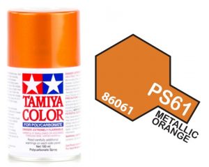 Tamiya PS61 Metallic Orange