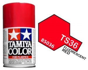 Tamiya TS-36 Fluorescent Red