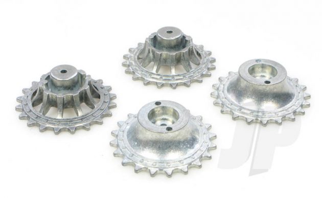 Henglong Tiger I/Panther Metal Drive Wheels (Pair)