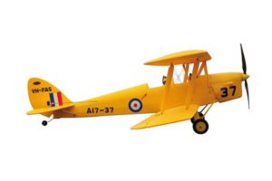 TIGER MOTH DH-82 (YELLOW) 1.4m (EP/GP VQA139Y