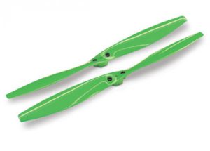 Traxxas Aton Rotor blade set - green (2 per pack)
