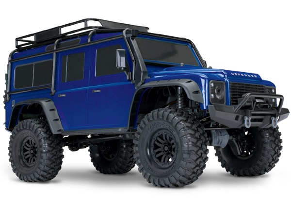 Traxxas TRX-4 TRX4 Crawler Land Rover Defender 110 Blue