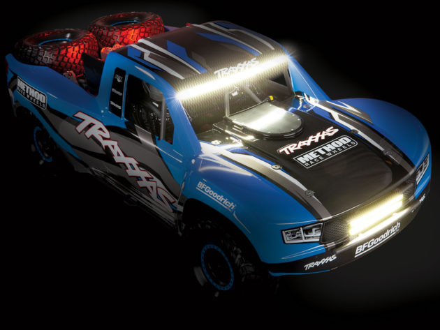 Traxxas UDR Unlimited Desert Racer 4WD with Light Kit Fitted Blue Edition