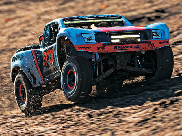 Traxxas UDR Unlimited Desert Racer 4WD with Light Kit Fitted Blue Edition
