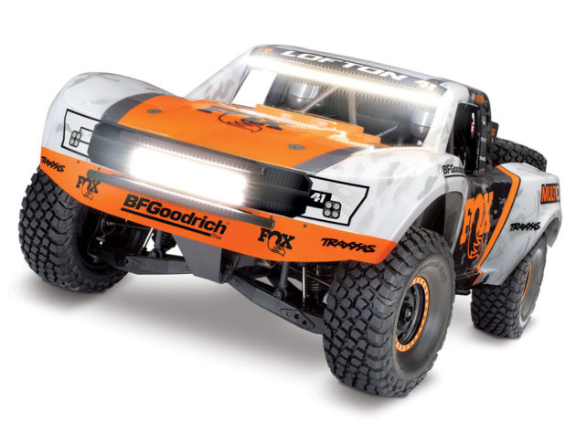 Traxxas UDR Unlimited Desert Racer 4WD with Light Kit Fitted - Fox Edition