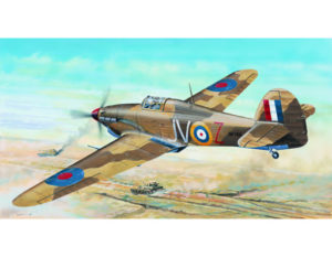 Trumpeter 1:24 - Hawker Hurricane Mk.IID / Trop