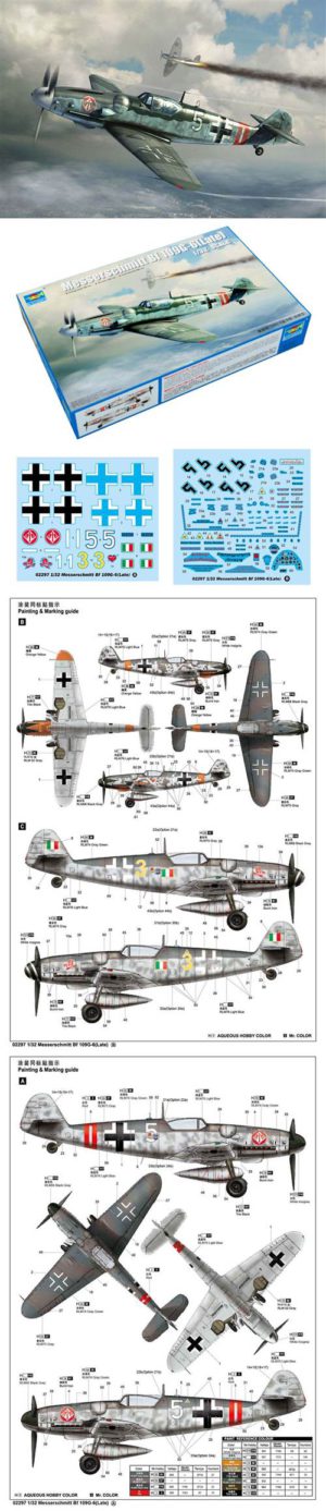 Trumpeter Me Bf 109G-6 (Late) PKTM02297 1/32