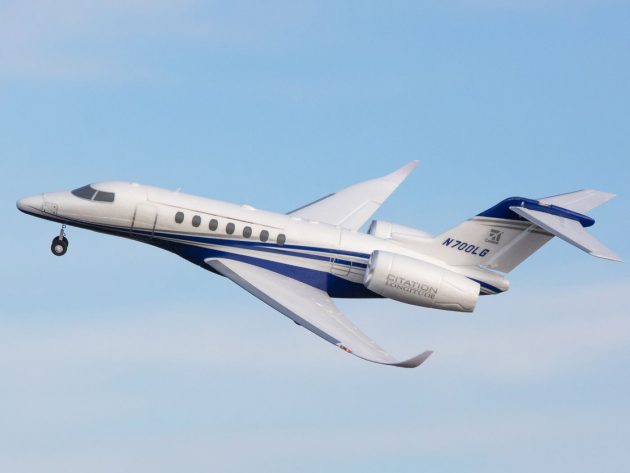 E-Flite UMX Citation Longitude Twin 30mm BNF Basic w/SAFE A-EFLU6350