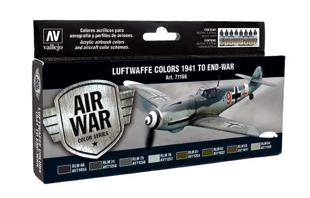 Vallejo Model Air Set - Luftwaffe Colors 1941 to end-war