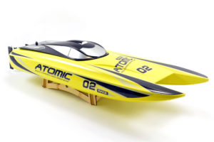 Volantex Atomic Cat 70 Brushless ARTR Racing Boat (Yellow)
