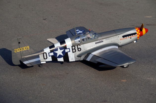 VQ Models P-51B (BERLIN EXPRESS) .46 EP/GP VQA06BEX