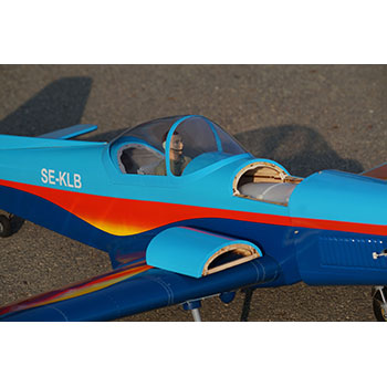 VQ Models Zlin 526 Akrobat 63.4in Wingspan ARF VQA153SW