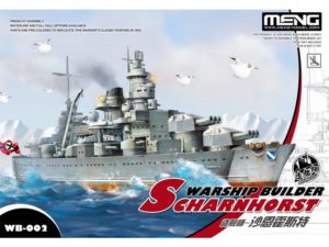 Warship Builder Scharnhorst Cartoon Ship Meng Model