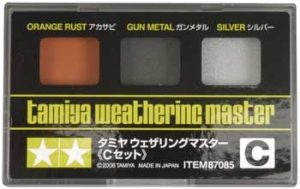 Weathering Master C Set - Orange Rust, Gun Metal, Silver