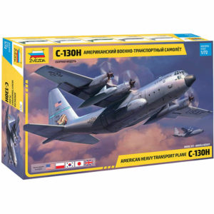 ZVEZDA 7321 American Heavy Transport Plane C-130H 1:72 Plastic Model Kit