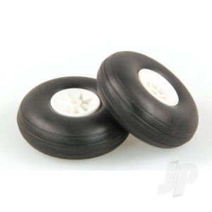 JP 2.1/2in - (63mm) White Wheels (2 pcs)