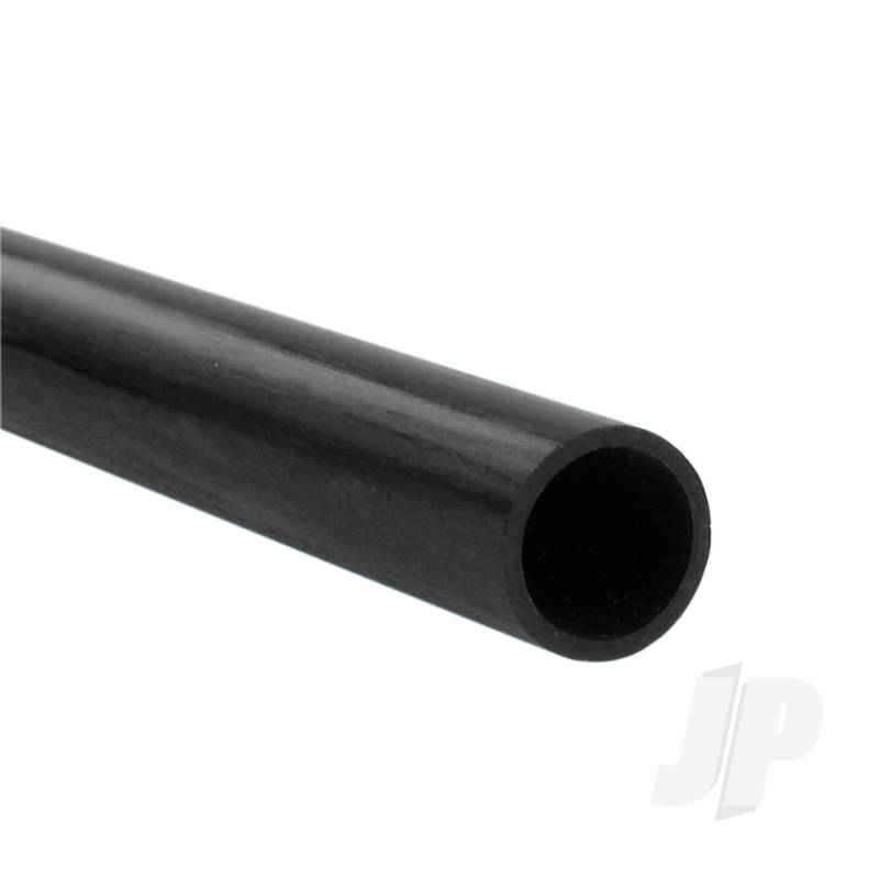 JP 4x2.5mm 1m Carbon Fibre Round Tube