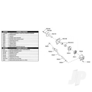 Force Pullstart Complete Assembly (21-32)