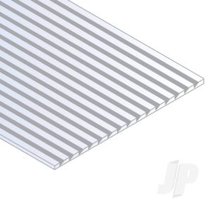 Evergreen 6x12in (15x30cm) Novelty Siding Sheet .040in (1.0mm) Thick .150in Spacing (1 Sheet per pack) EVG4150