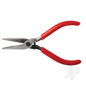 Excel 5in Spring Loaded Soft Grip Plier, Flat Nose (Carded)