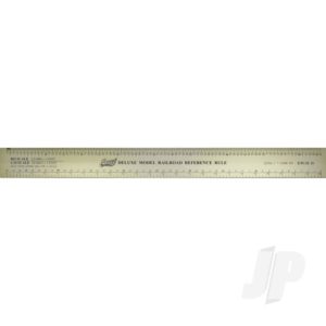 Excel 12in Deluxe Scale Model Railroad Reference Ruler