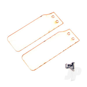 joysway Rescue Rudder PVC Plate with Screws (2 pcs)