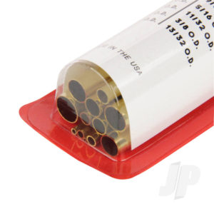 K&S Brass Telescopic Tubing Assortment .014 Wall (Small) (12in long) (12 pcs) KNS3400