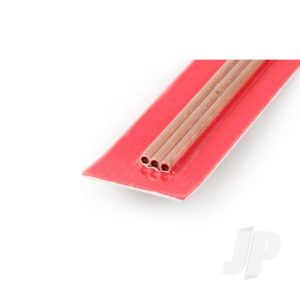 K&S 3/32in Copper Round Tube, .014in Wall (12in long) (3 pcs) KNS8118