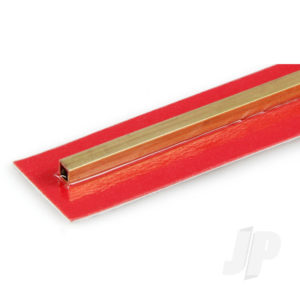 K&S 1/8in Square Brass Tube .014in Wall (12in long) KNS8151