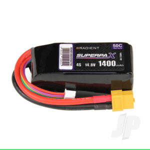 Radient LiPo 4S 1400mAh 14.8V 50C XT60