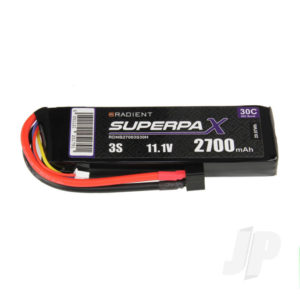 Radient LiPo 3S 2700mAh 11.1V 30C Deans (HCT)