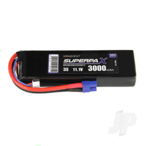 Radient LiPo 3S 3000mAh 11.1V 30C EC3