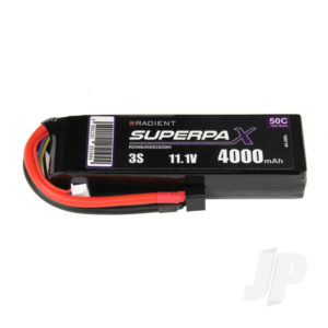 Radient LiPo 3S 4000mAh 11.1V 50C Deans (HCT)