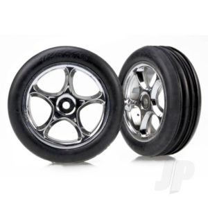 Traxxas Tyres and Wheels, Assembled Tracer 2.2in (2 pcs)