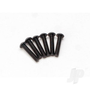 Traxxas Screws, 4x20mm button-head machine (hex drive) (6 pcs)