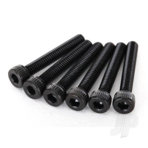 Traxxas Screws, 2.5x16mm cap-head machine (6 pcs)