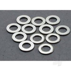 Traxxas Washers, 3x6mm metal (12 pcs)