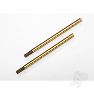 Traxxas Shock shafts, hardened Steel, titanium nitride coated (X-Long) (2 pcs)