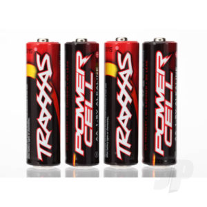 Traxxas Battery, Power Cell AA Alkaline (4 pcs)