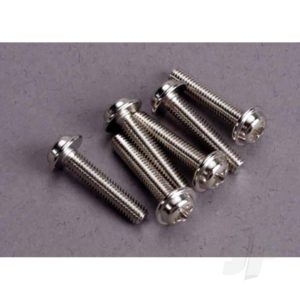 Traxxas Washer Head Machine Screws 3x15mm TRX3187