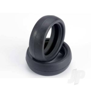 Traxxas Tyres, Street Slicks (Front) (2 pcs)