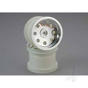 Traxxas Wheels, Chrome (2.2'') (Rear) (2 pcs)