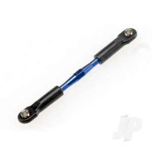 Traxxas Turnbuckle, aluminium (Blue-anodized), camber link, Rear, 49mm (1pc) (assembled with rod ends & hollow balls) (See part 3741A for complete camber link Set)