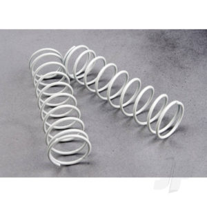 Traxxas Springs, Rear (white) (2 pcs)