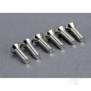 Traxxas Screws, 2.6x8mm countersunk machine (6 pcs)